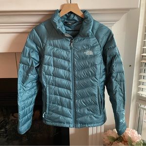 The North Face Green Puffer Jacket Size M 550